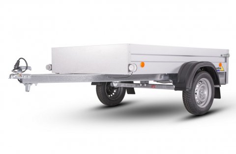 Přívěsný vozík k převozu hradů